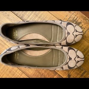 Coach ballet flats